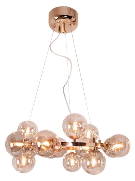 Lampada a sospensione By Rydéns, Splendor, dimmerabile, Beige, Soggiorno, Vetro