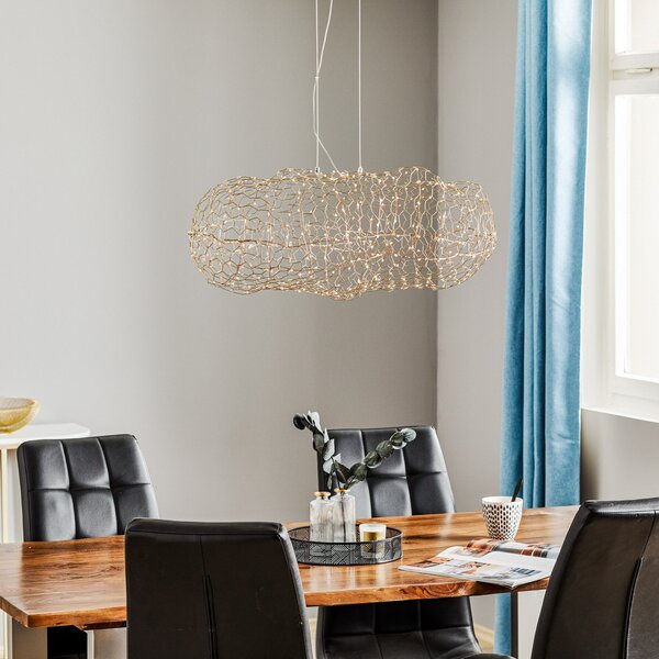 Lampada a sospensione By Rydéns, Hayden, dimmerabile, Dorato / Ottone, Soggiorno, Metallo, Design