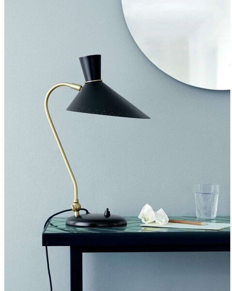Lampade da tavolo Warm Nordic, Bloom, Nero, Soggiorno, Metallo, Vintage