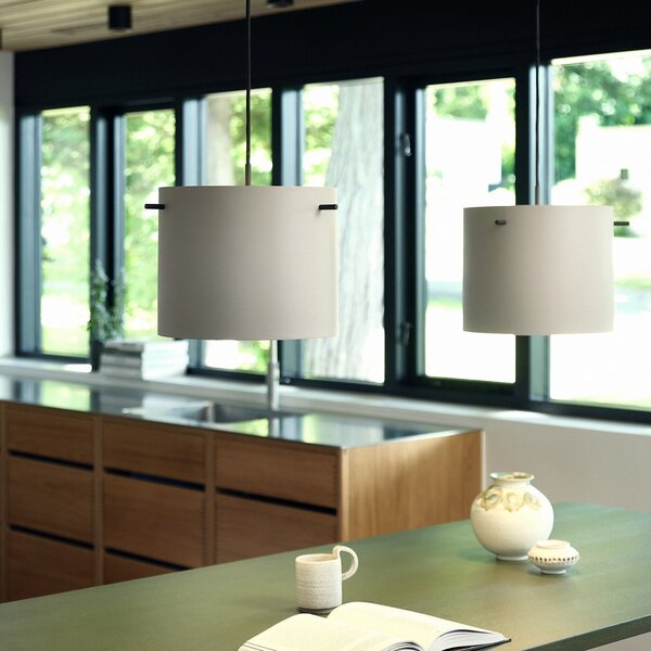 Lampada a sospensione FRANDSEN, FM1954, dimmerabile, Grigio, Soggiorno, Metallo, Design