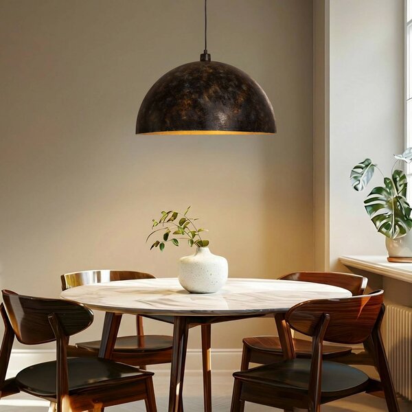 Lampada a sospensione Berceste Opviq, dimmerabile, Bronzo / Ottone antico, Soggiorno / Sala da pranzo, Metallo, Vintage, Lampada a sospensione