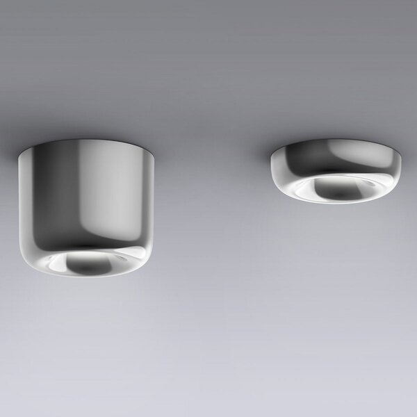 Plafoniera Serien Lighting, Cavity Ceiling L, dimmerabile, Metallizzato, Soggiorno, Metallo, Design