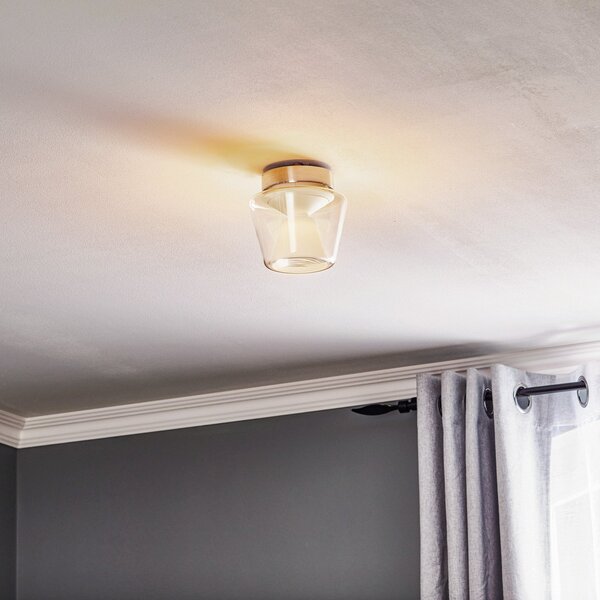 Plafoniera Serien Lighting, Annex S, dimmerabile, Trasparente, Soggiorno, Vetro, Design