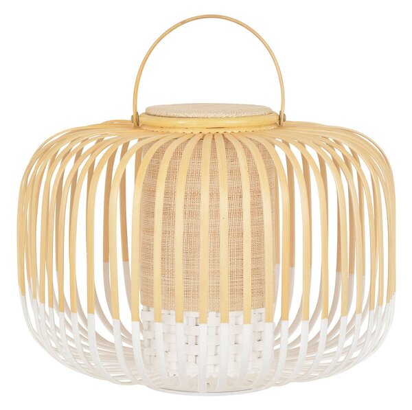 Lampade da esterno Forestier, Take A Way S, dimmerabile, Bianco, Terrazza, Bambù, Design