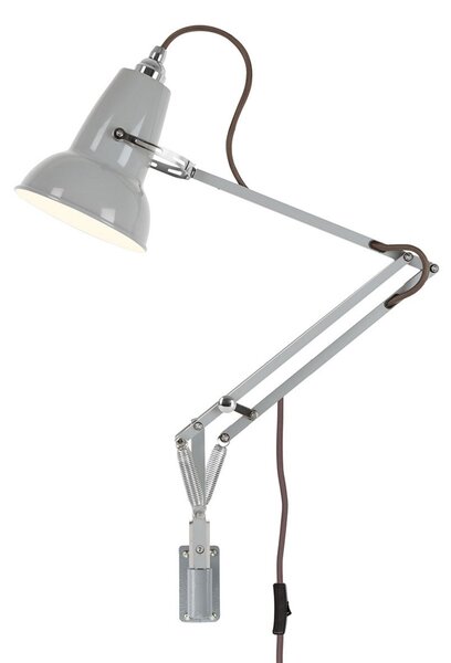 Applique da parete Anglepoise, Original 1227, Grigio, Studio / Ufficio, Metallo, Industriale