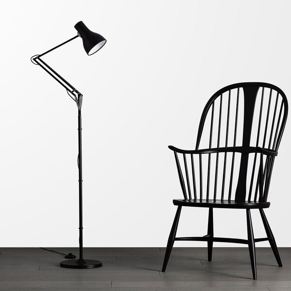 Lampada da terra Anglepoise, Type 75, Nero, Soggiorno, Metallo, Industriale