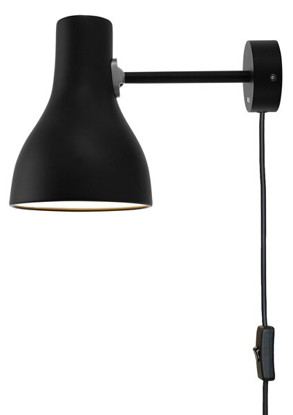 Applique da parete Anglepoise, Type 75, dimmerabile, Nero, Soggiorno, Metallo, Design