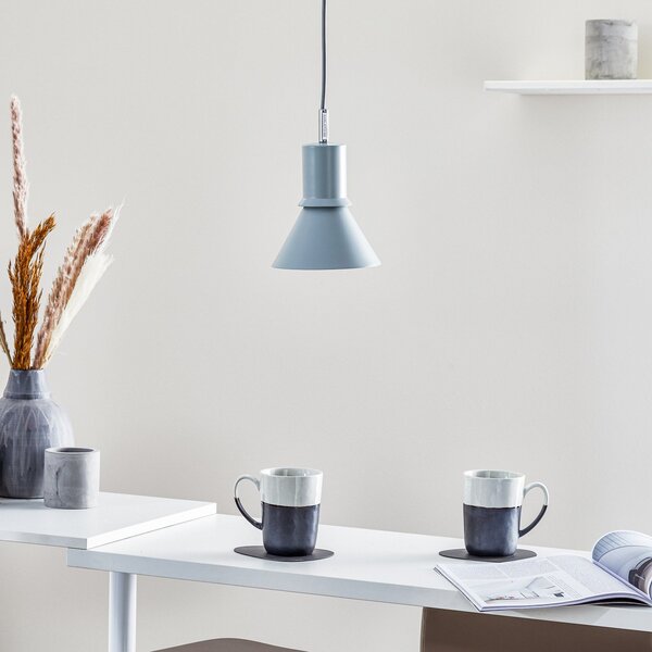 Lampada a sospensione Anglepoise, Type 80, Grigio, Soggiorno, Metallo, Design