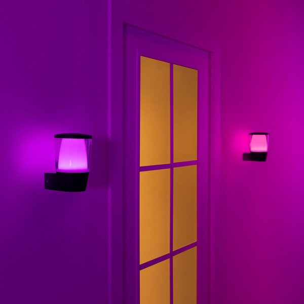 Lampade da esterno WiZ, Elpas, dimmerabile, Nero, Plastica, Moderno