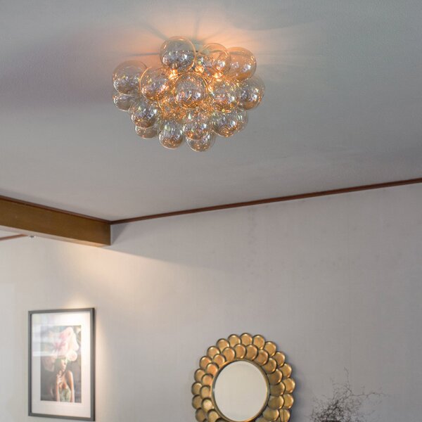 Plafoniera By Rydéns, Gross, dimmerabile, Trasparente, Soggiorno, Vetro, Design