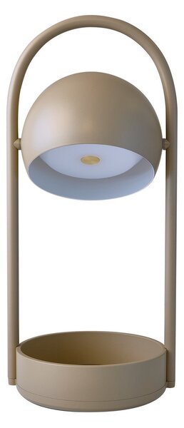 Lampade da tavolo FRANDSEN, Ball Portable, dimmerabile, Grigio, Soggiorno, Metallo