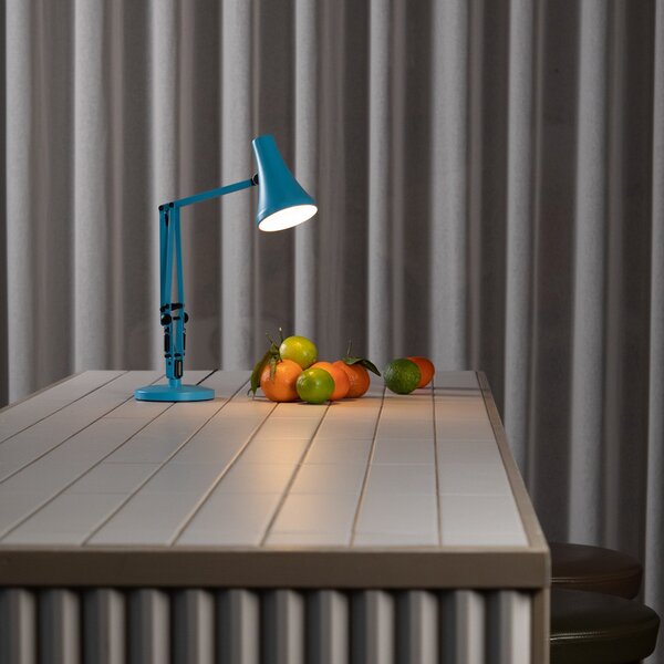 Lampade da tavolo Anglepoise, 90 MINI MINI VIVID, dimmerabile, Blu, Studio / Ufficio, Metallo, Industriale