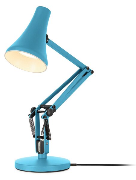 Lampade da tavolo Anglepoise, 90 MINI MINI VIVID, dimmerabile, Blu, Studio / Ufficio, Metallo, Industriale