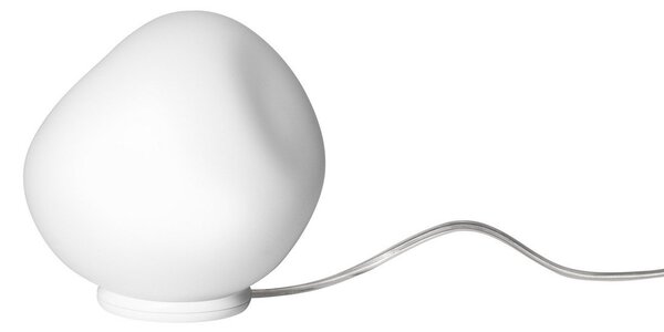 Lampade da tavolo Foscarini, Hoba Piccola, Bianco, Soggiorno, Vetro, Design