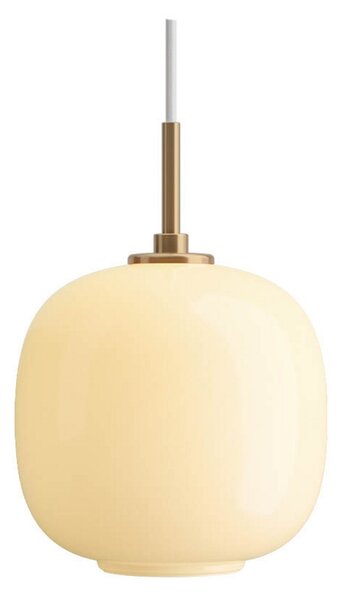 Lampada a sospensione Louis Poulsen, Giallo, Soggiorno, Vetro