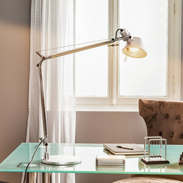 Lampade da tavolo Artemide, Tolomeo, Metallizzato, Studio / Ufficio, Metallo, Design
