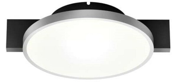Plafoniera LIGHT-POINT, dimmerabile, Nero, Camera da letto, Alluminio