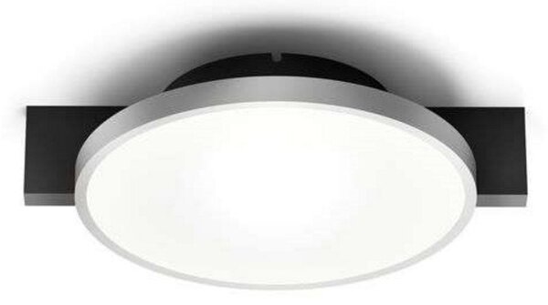 Plafoniera LIGHT-POINT, dimmerabile, Nero, Camera da letto, Alluminio