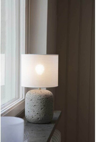 Lampade da tavolo Markslöjd, Grigio, Soggiorno, Tessuto / Tessile