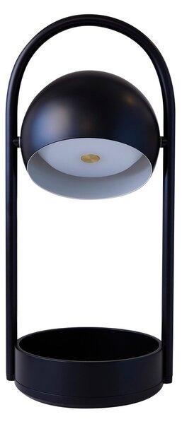 Lampade da tavolo FRANDSEN, Ball Portable, dimmerabile, Nero, Soggiorno, Metallo