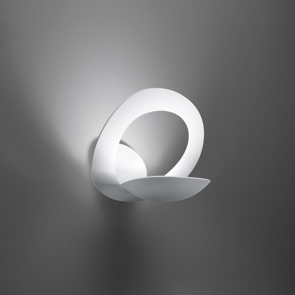 Applique da parete Artemide, Pirce, dimmerabile, Bianco, Corridoio, Metallo, Design