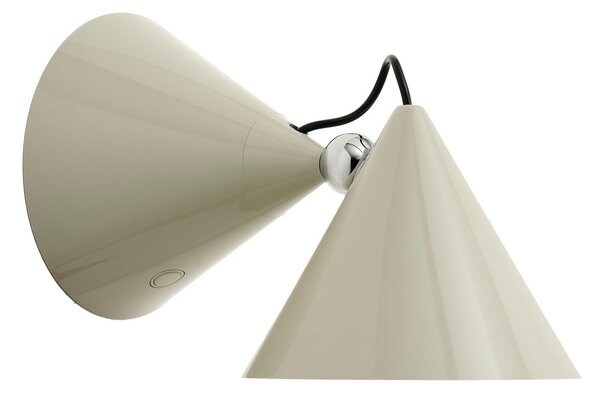 Applique da parete Tom Dixon, Pose, dimmerabile, Grigio, Soggiorno, Metallo, Design