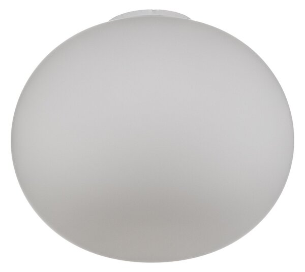 Plafoniera FLOS, GLO-BALL, dimmerabile, Bianco, Soggiorno, Vetro, Design