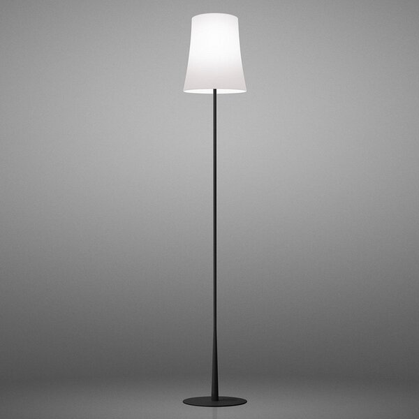 Lampada da terra Foscarini, Birdie Easy, Nero, Soggiorno, Metallo, Design