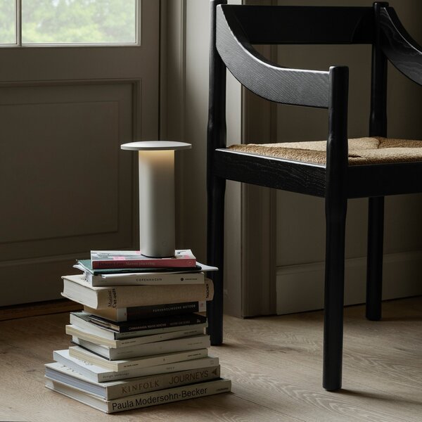 Lampade da tavolo FRITZ HANSEN, Solae, dimmerabile, Grigio, Soggiorno, Alluminio, Moderno