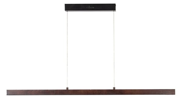 Lampada a sospensione Lucande, Nihalo, dimmerabile, Legno, Sala da pranzo, Legno, Campagna / rustico