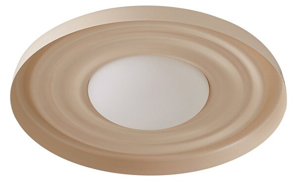 Applique da parete Lindby, Waves, Beige, Soggiorno, Metallo, Moderno