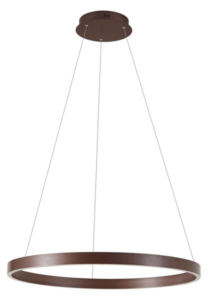 Lampada a sospensione Lucande, Yonam, dimmerabile, Marrone / Ruggine, Sala da pranzo, Metallo, Moderno
