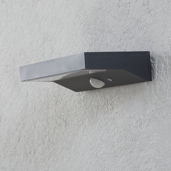 Lampade da esterno Lindby, Maresia, Grigio, Balcone, Plastica, Moderno