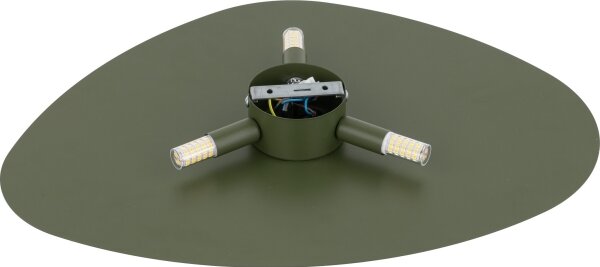 Applique STONE 3xG9/8W/230V 37x49 cm verde