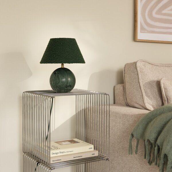 Lampade da tavolo Globen Lighting, Verde, Soggiorno, Tessuto / Tessile, Design