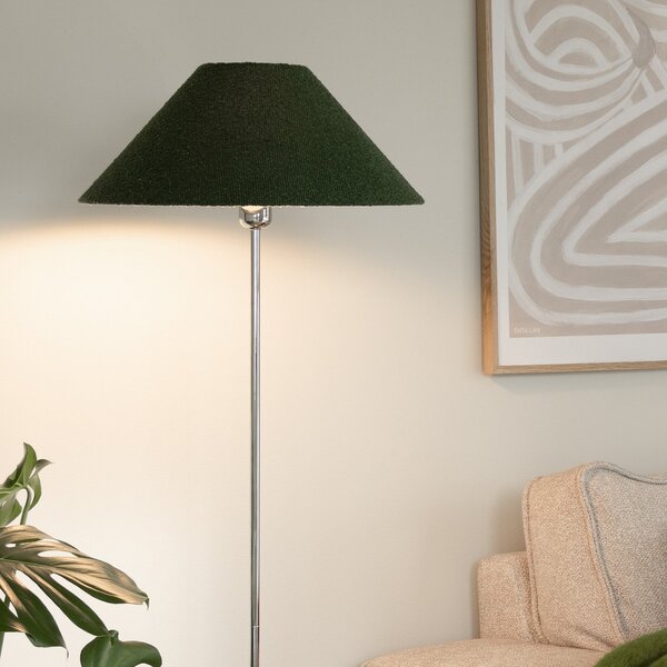 Lampada da terra Globen Lighting, Verde, Soggiorno, Tessuto / Tessile, Moderno