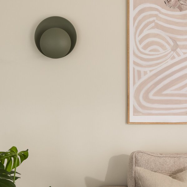 Applique da parete Globen Lighting, ORBIT, Verde, Soggiorno, Metallo, Moderno