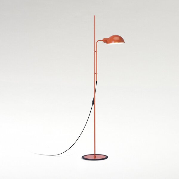 Lampada da terra MARSET, Funiculí, Arancione, Soggiorno, Metallo, Design