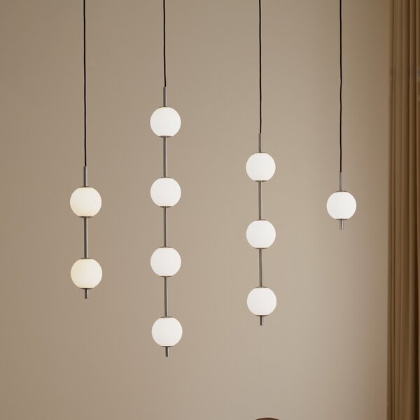 Lampada a sospensione UMAGE, Audrey, dimmerabile, Metallizzato, Soggiorno, Metallo, Design