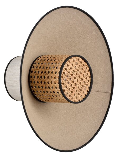 Applique da parete MARKET SET, Singapour, dimmerabile, Beige, Soggiorno, Tessuto / Tessile, Design