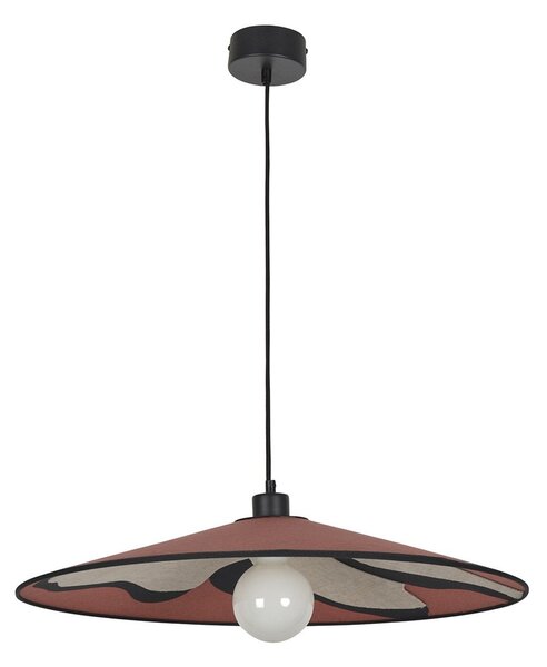 Lampada a sospensione MARKET SET, Sonia Laudet, dimmerabile, Rosa / Rosé, Soggiorno, Tessuto / Tessile, Design