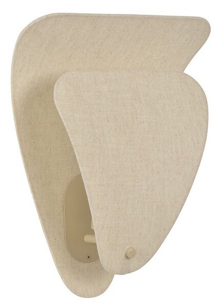 Applique da parete MARKET SET, Coquillage, dimmerabile, Beige, Soggiorno, Tessuto / Tessile, Design