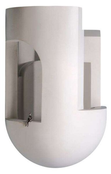 Applique da parete DCW, dimmerabile, Bianco, Camera da letto, Plastica