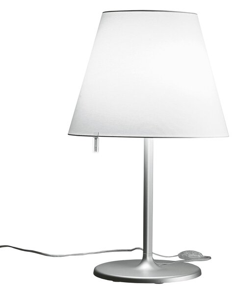 Lampade da tavolo Artemide, Melampo, Grigio, Soggiorno, Tessuto / Tessile, Design
