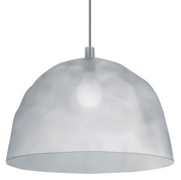 Lampada a sospensione Foscarini, Bump, dimmerabile, Bianco, Soggiorno, Plastica, Design