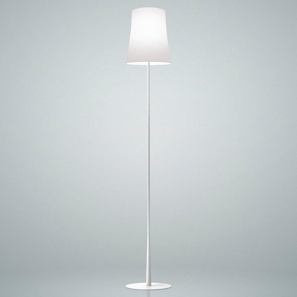 Lampada da terra Foscarini, Birdie Easy, Bianco, Soggiorno, Metallo, Design