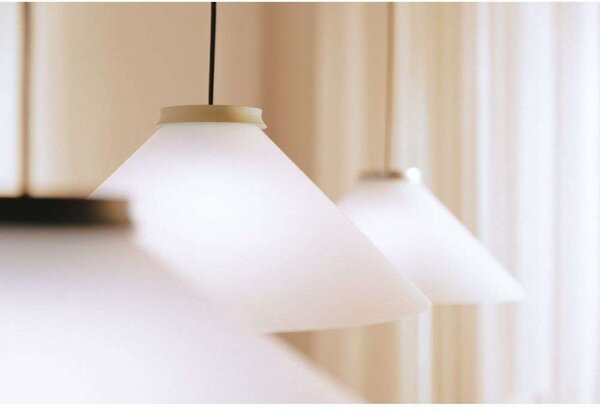 Lampada a sospensione Pholc, Giallo, Soggiorno, Alluminio