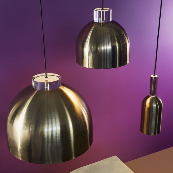 Lampada a sospensione AYTM, Luceo, dimmerabile, Dorato / Ottone, Soggiorno, Metallo, Design