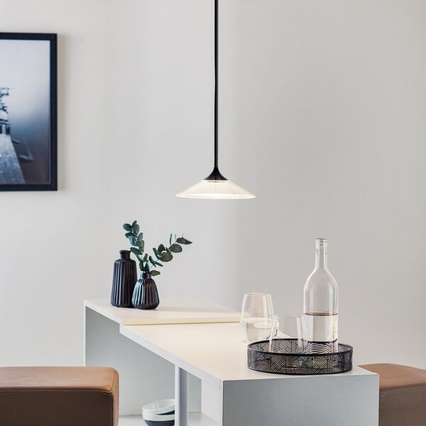 Lampada a sospensione Artemide, Orsa 21, Trasparente, Soggiorno, Plastica, Design