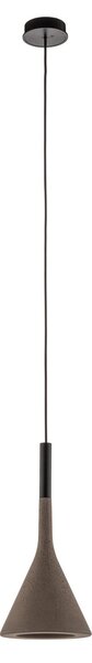 Lampada a sospensione Foscarini, Aplomb, dimmerabile, Grigio, Cucina, Cemento, Design